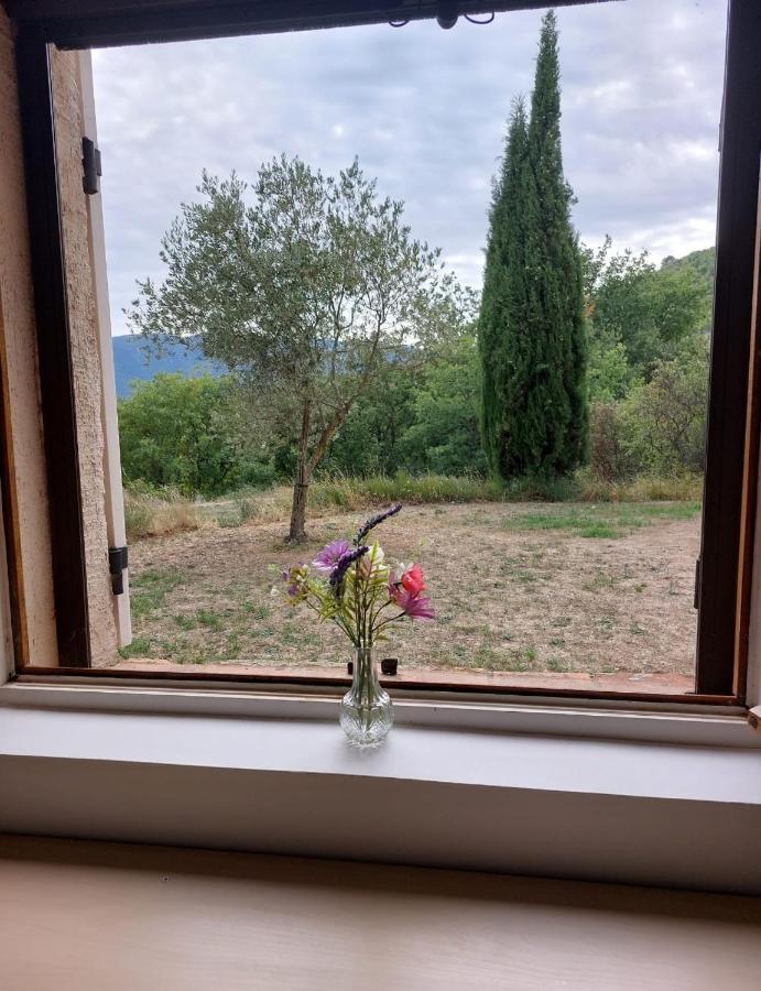 Logement D'Exception Pres Du Colorado Provencal Dans Une Residence Au Calme Avec Piscine Offrant Une Vue Imprenable Sur Le Luberon Depuis Sa Terrasse Viens Exterior foto